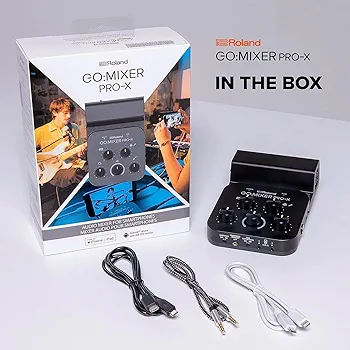 Amazon.com: Roland GO:MIXER PRO-X Audio Mixer for