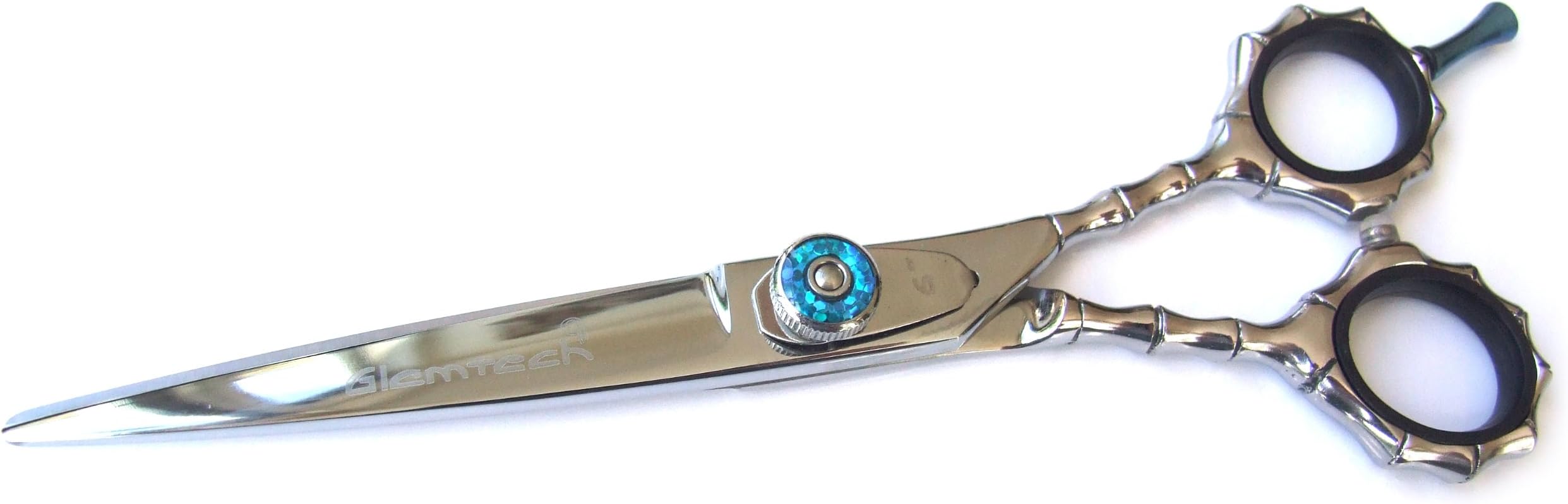 Glamtech Bamboo Straight Scissors 5-inch