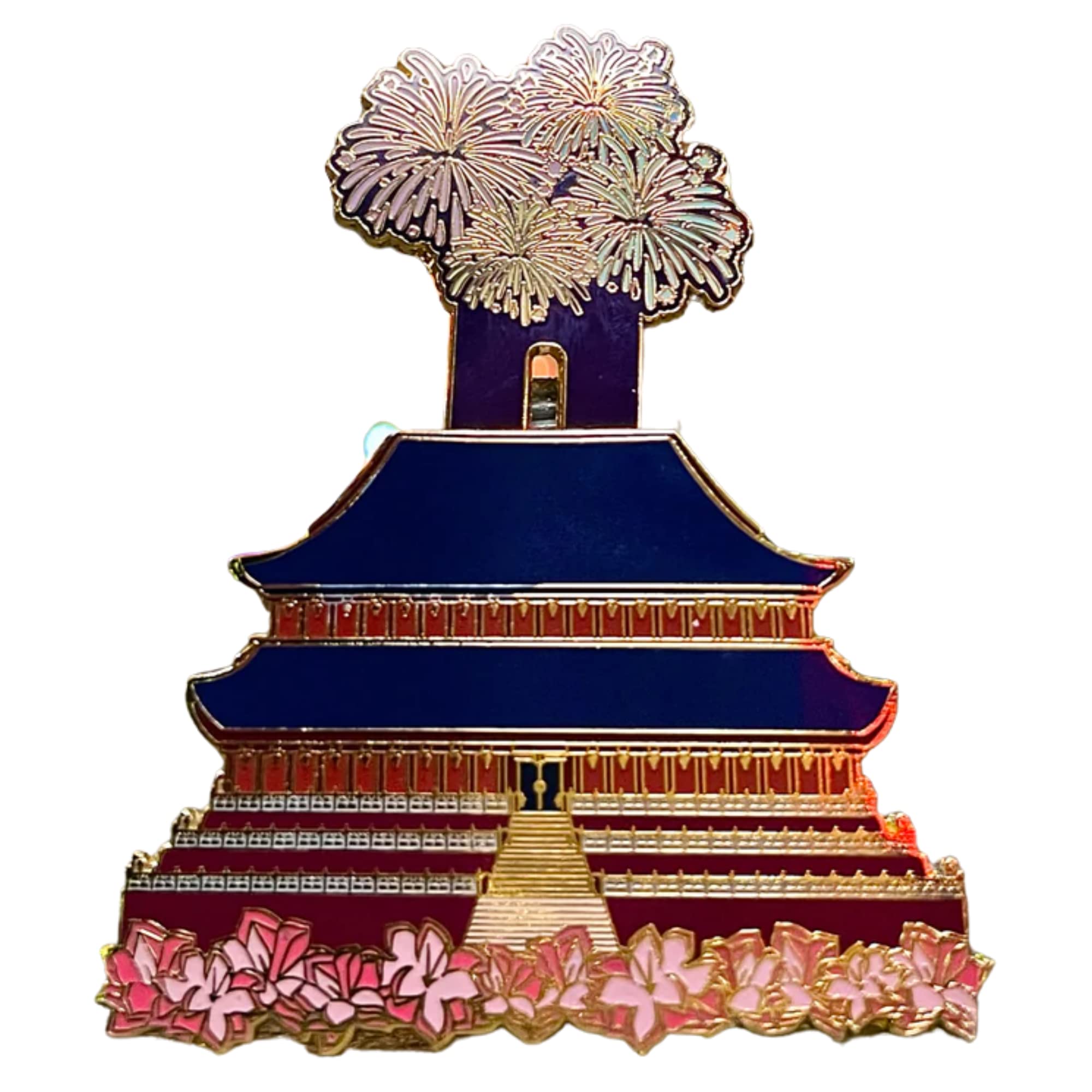 Disney Mulan Trading Pin, Individually Boxed Collectible Glow in the Dark Enamel Pins, 3 Inches, 3 inches, Metal, no gemstone