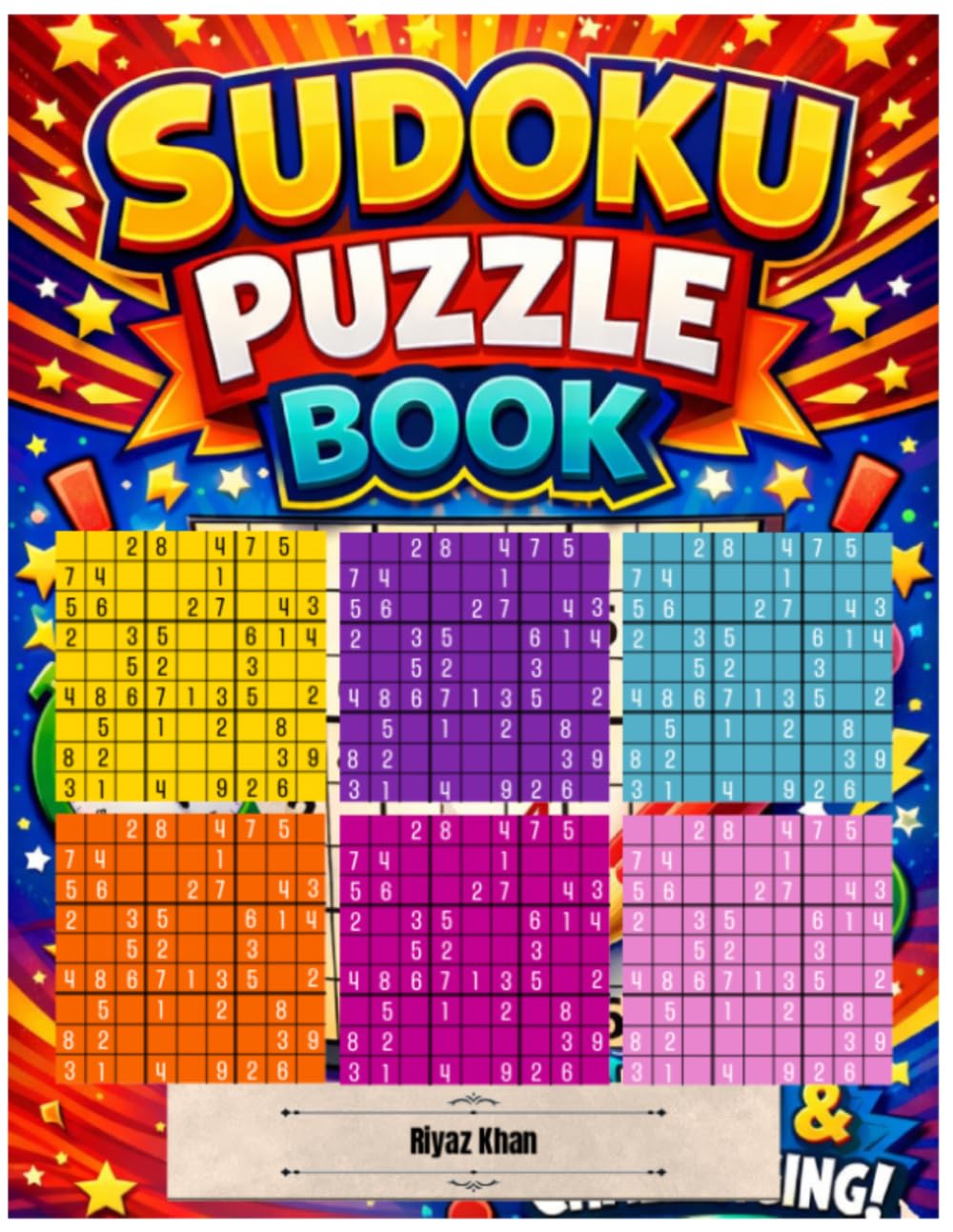 Sudoku Puzzle Book for Adults: Moderate to Hard Sudoku Puzzles to Boost Brain Power, Relaxation & Focus: Brain Training Sudoku Book for Relaxation and Mental Sharpness
