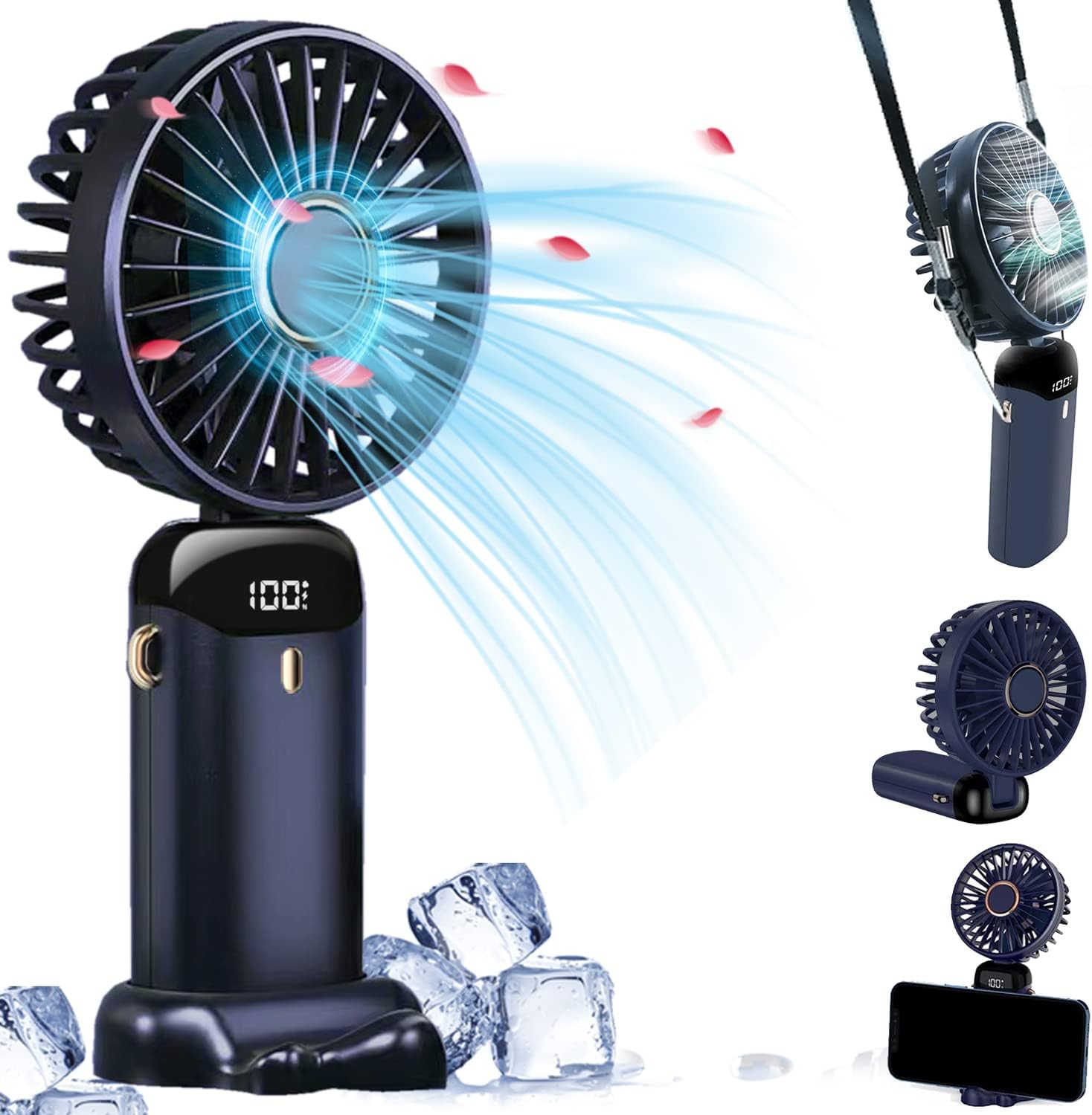 HNGEMSY Handventilator, Mini Ventilator USB Tischventilator klein