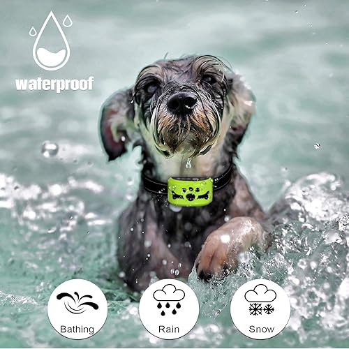 Miniatura 6 de Collar antiladridos para perros, collar de ladrido recargable con vibración de pitido y choque inofensivo, collar antiladridos para perros pequeños,