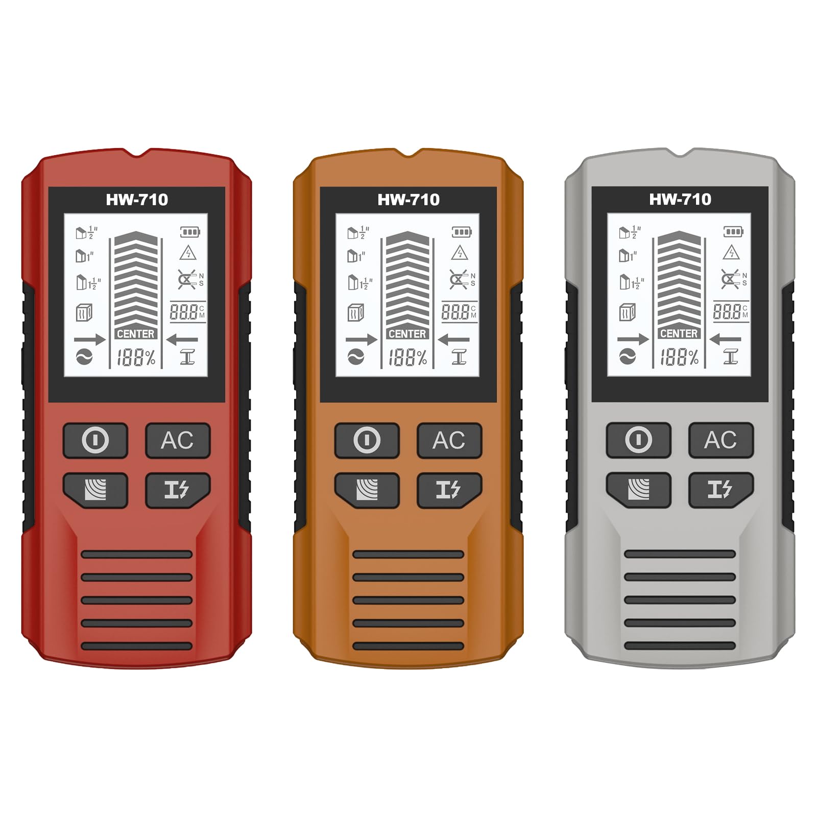 Scanners muraux multifonctions avec alarme sonore et étalonnage facile Détecteurs de plafond et de sol pour rénovations Scanners muraux professionnels