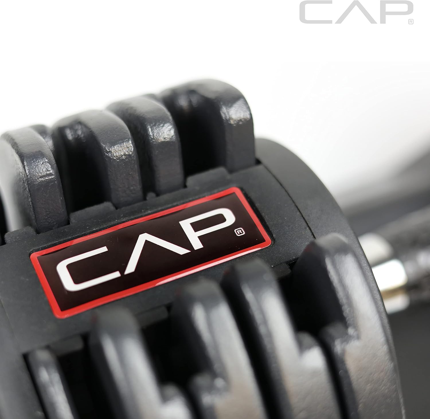 CAP Barbell ADJUSTABELL Adjustable Dumbbell with Contoured Full Rotation Handle