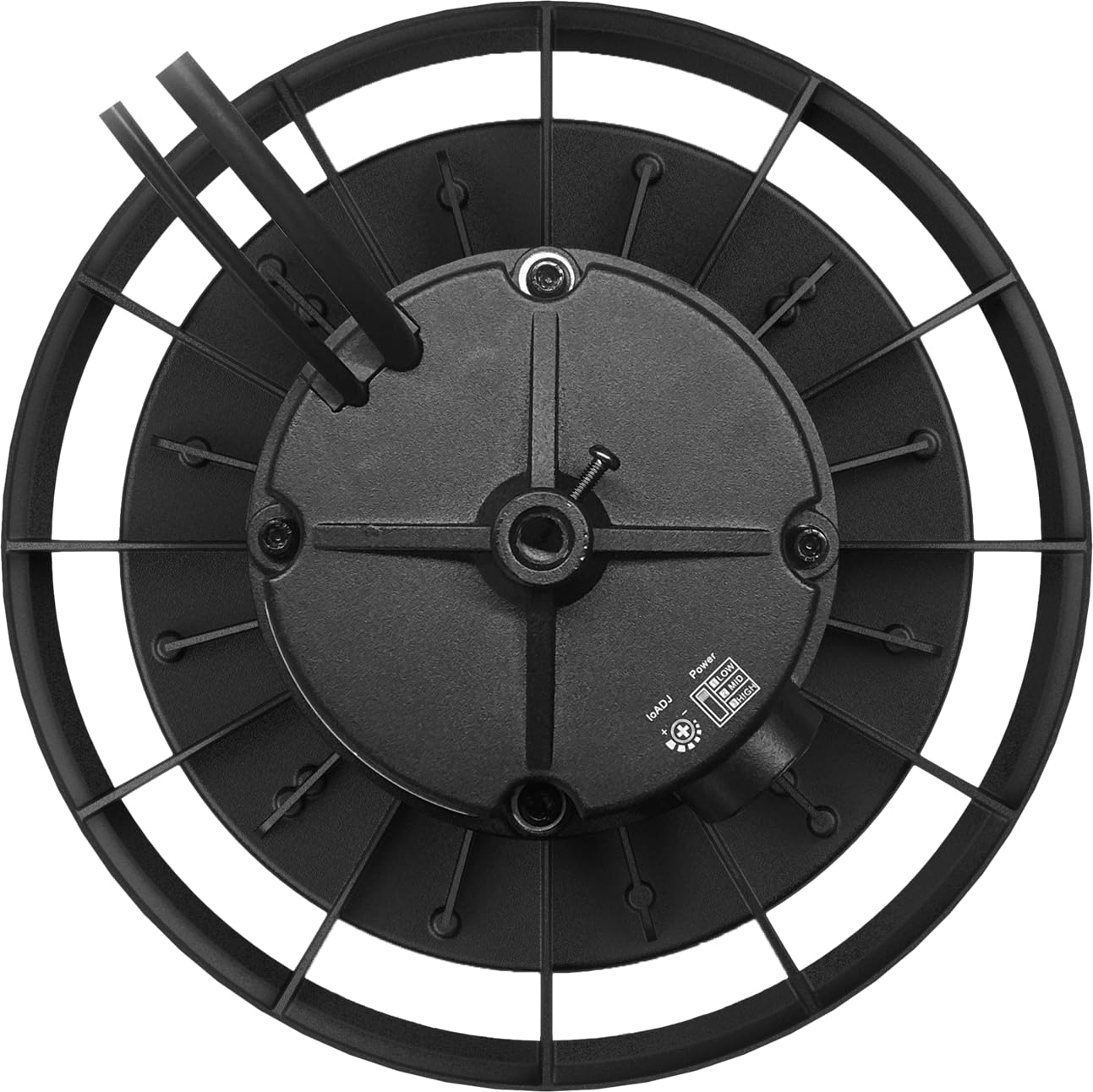 Berger & Schröter | LED Strahler UFO high bay light Hallenstrahler 120 W, Energieeffizienzklasse A, Superhelle 22800 Lumen, Deckenleuchte 6500 K Weißlicht, IP66, dimmbare Werkstattlampe
