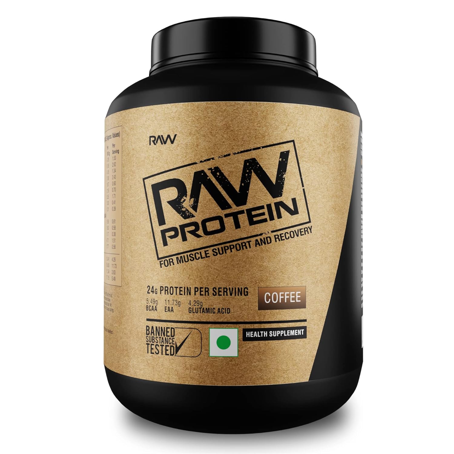HEALTHFARM RAW Whey Protein Isolate + Whey Protein Concentrate