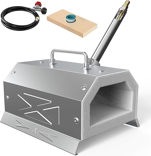 Nelyrho Kit de inicio de forja de herrero, hecho de acero inoxidable, con regulador de 30 PSI, para herrería y fabricación de cuchillos, forja