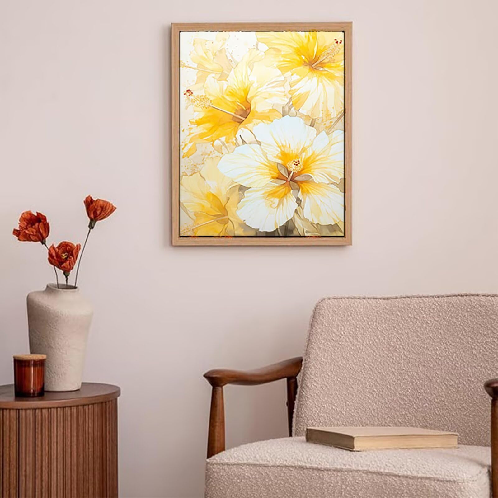 Diamentowe zestawy artystyczne, dla dorosłych, jasny zestaw do malowania diamentami 5D, 61 x 81 cm, kwiaty, okrągłe, pełne wiercenie, haft krzyżykowy, kryształ, rękodzieło, dla dzieci, dorosłych
