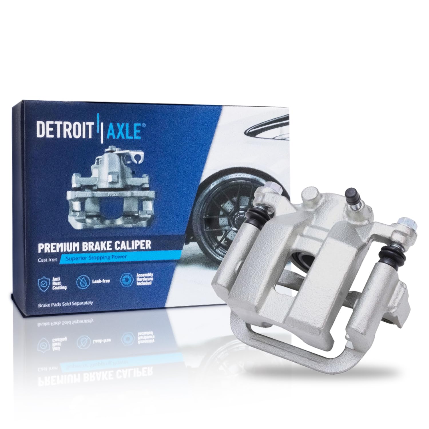 Detroit Axle - Rear Left Brake Caliper for Infiniti G35 Nissan 350Z Murano