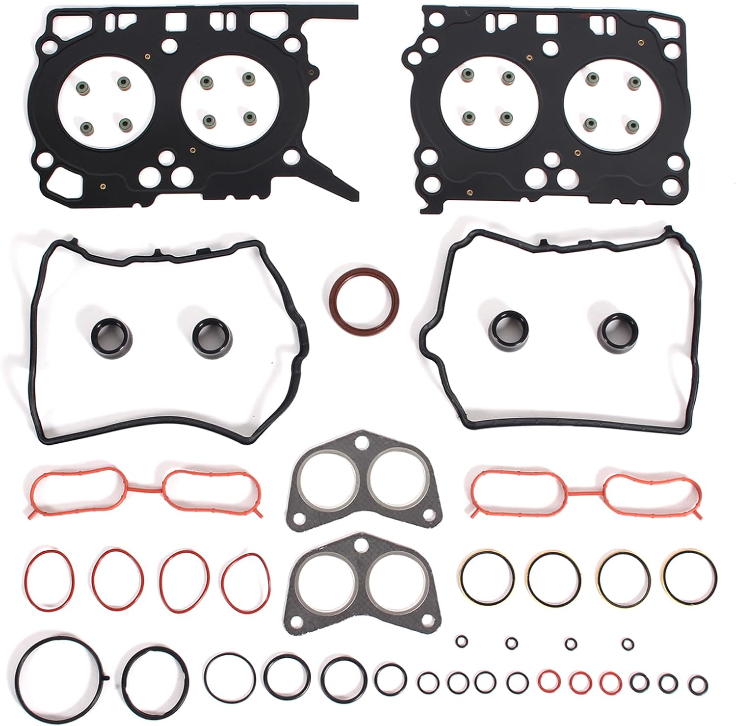 AUCERAMIC 10105-AC480 Engine Head Gasket Set fit for Subaru BRZ 2013-2020, Scion FR-S 2013-2016, Toyota 86 2017-2020 2.0L H4 Gas DOHC FA20 Engine Replaces 10105-AC690, 11044AA810