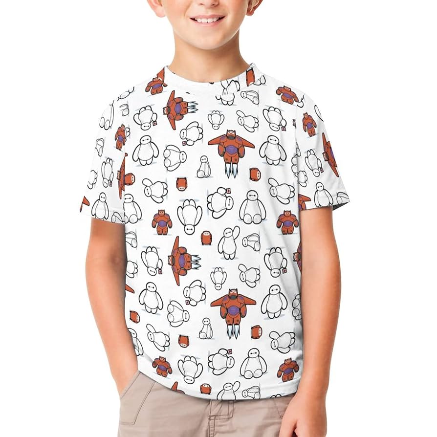 Amazon.co.jp: キッズ Tシャツ ベイマックス 半袖 子供服