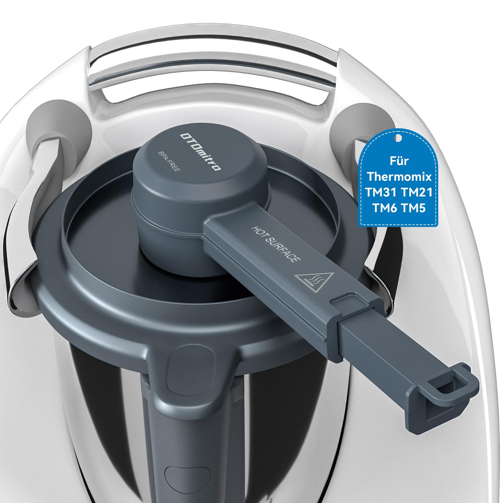 Steam Diverter Thermomix Accessories, OTOmitra Steam Diverter Made of BPA-Free Material, Steam Diverter Compatible with Thermomix TM5 TM6 TM31, Protection Kitchen Wall Cupboards