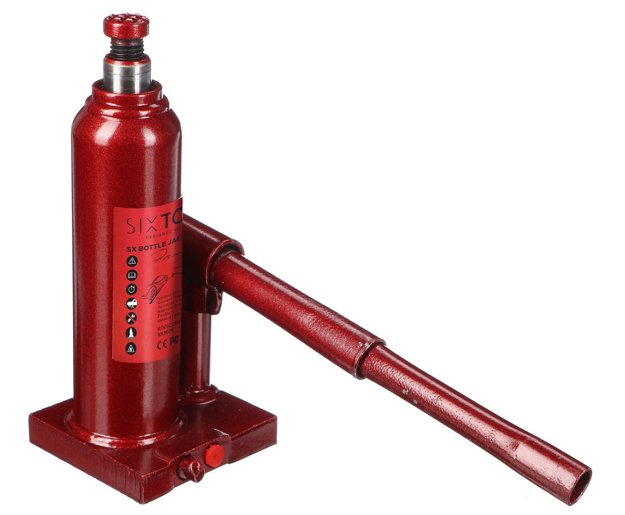 SX BOTTLE JACK PREMIUM 3T | Podnośnik hydrauliczny typu „butelkowego” | Udźwig 3 tony