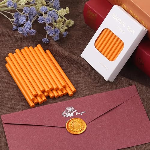 Miniatura 9 de 20 barras de cera para sellar con pistola de pegamento, cuentas para sello de cera, invitaciones de boda, sobres, correos de caracol, paquetes de