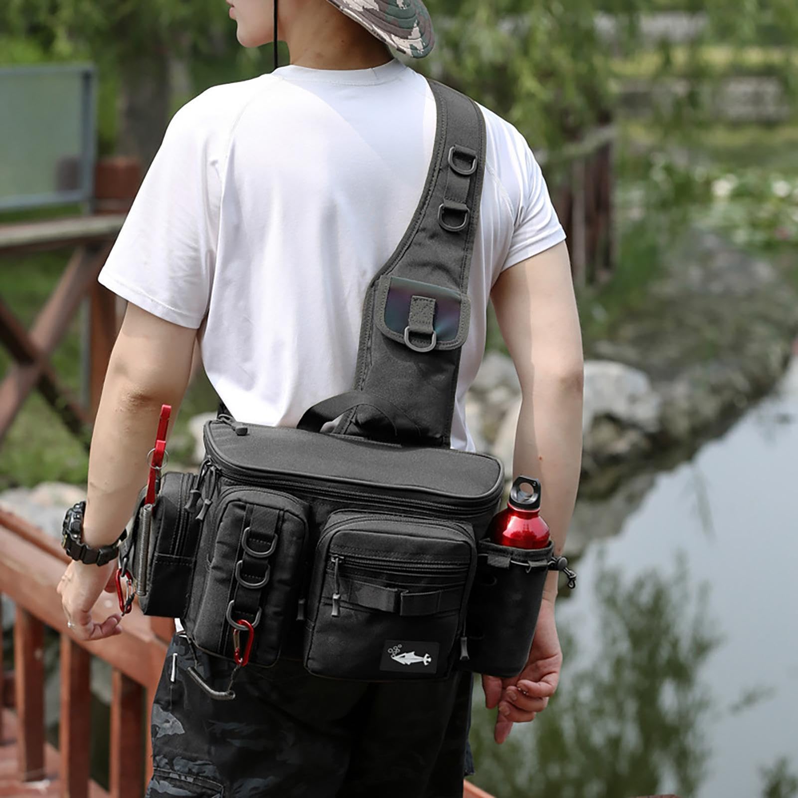 Torba na sprzęt wędkarski, Sling Bag Przynęty Gear Tackle Storage