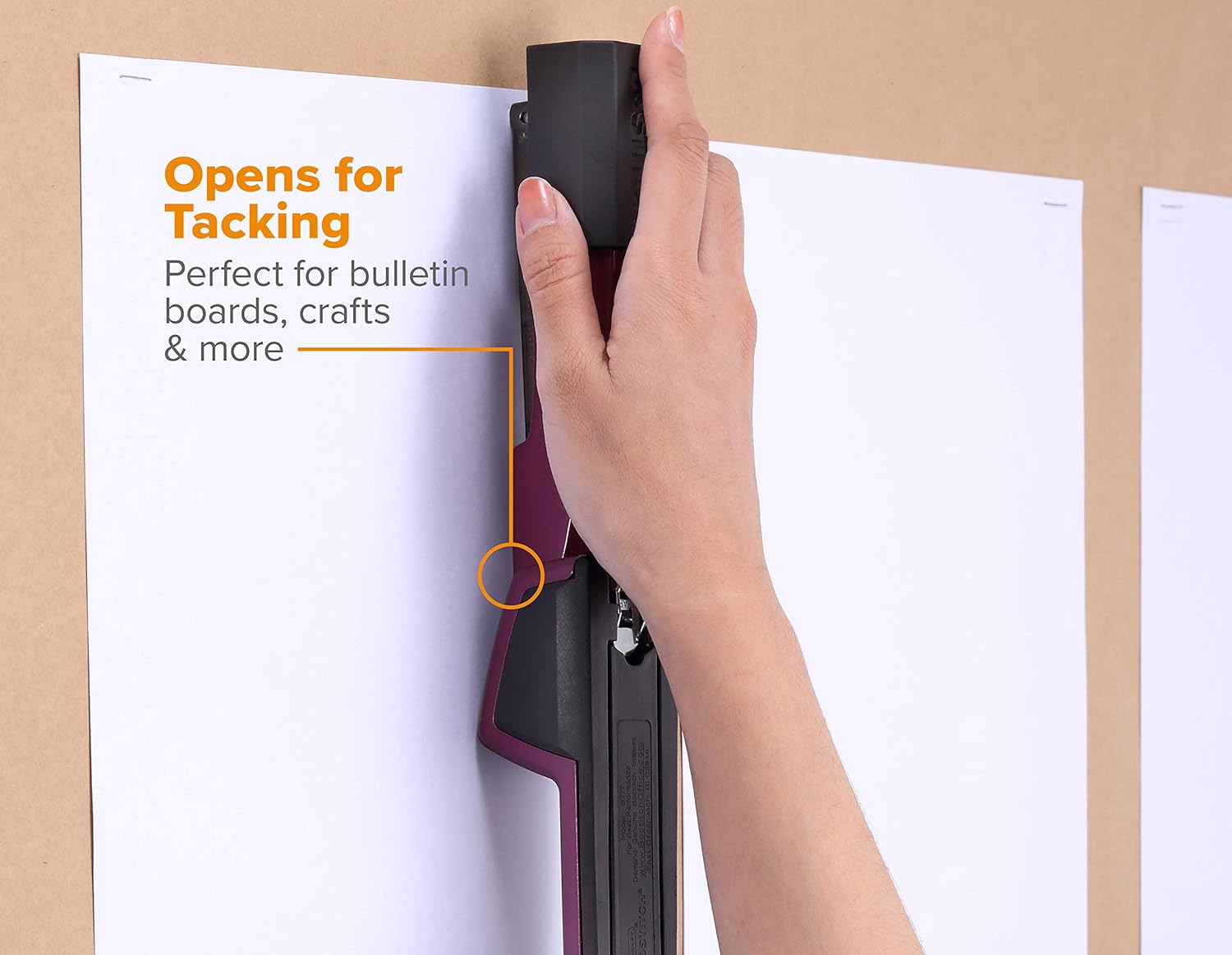 Bostitch Office Epic Metal 3 in 1 Stapler, 25 Sheet Capacity, Includes 210 Staples in Staple Storage Compartment & Integrated Remover,