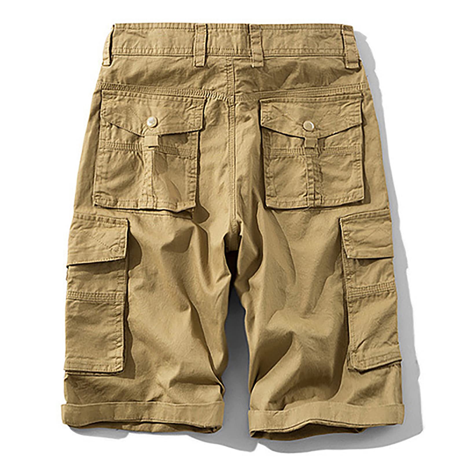 Camp David Herren Skater Shorts Aus Twill - Lockere Passform, Logo-Stickerei, Mit Reißverschluss & Praktischen Taschen