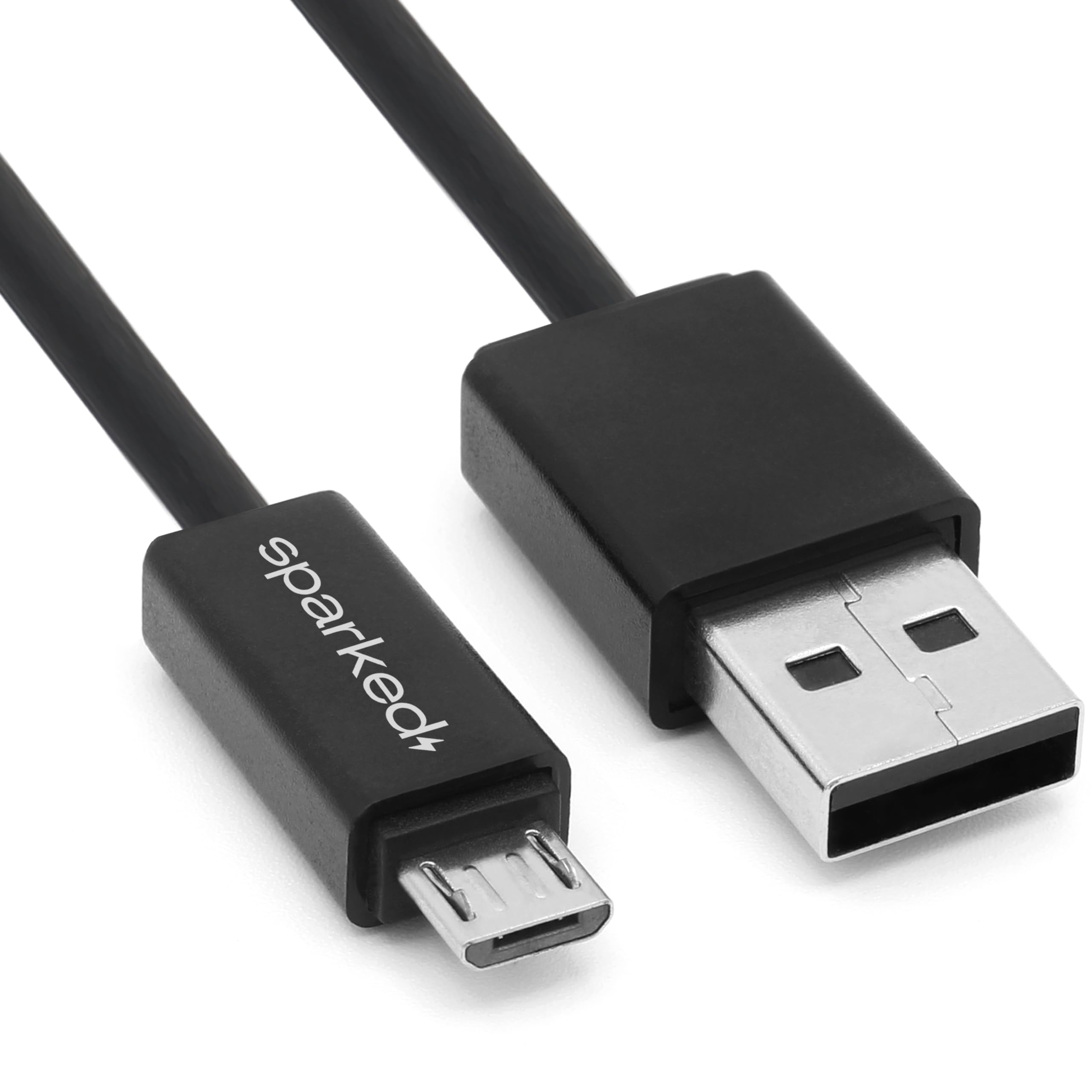 SPARKED Kindle Charger Cable UK Micro USB Charging Power Lead Cord for Amazon Kindle, Paperwhite, Fire HD, Oasis Tablet (Compatible with Kindles 2007-2018) Replacement Ereader Wire Fast Charge (1.2m)