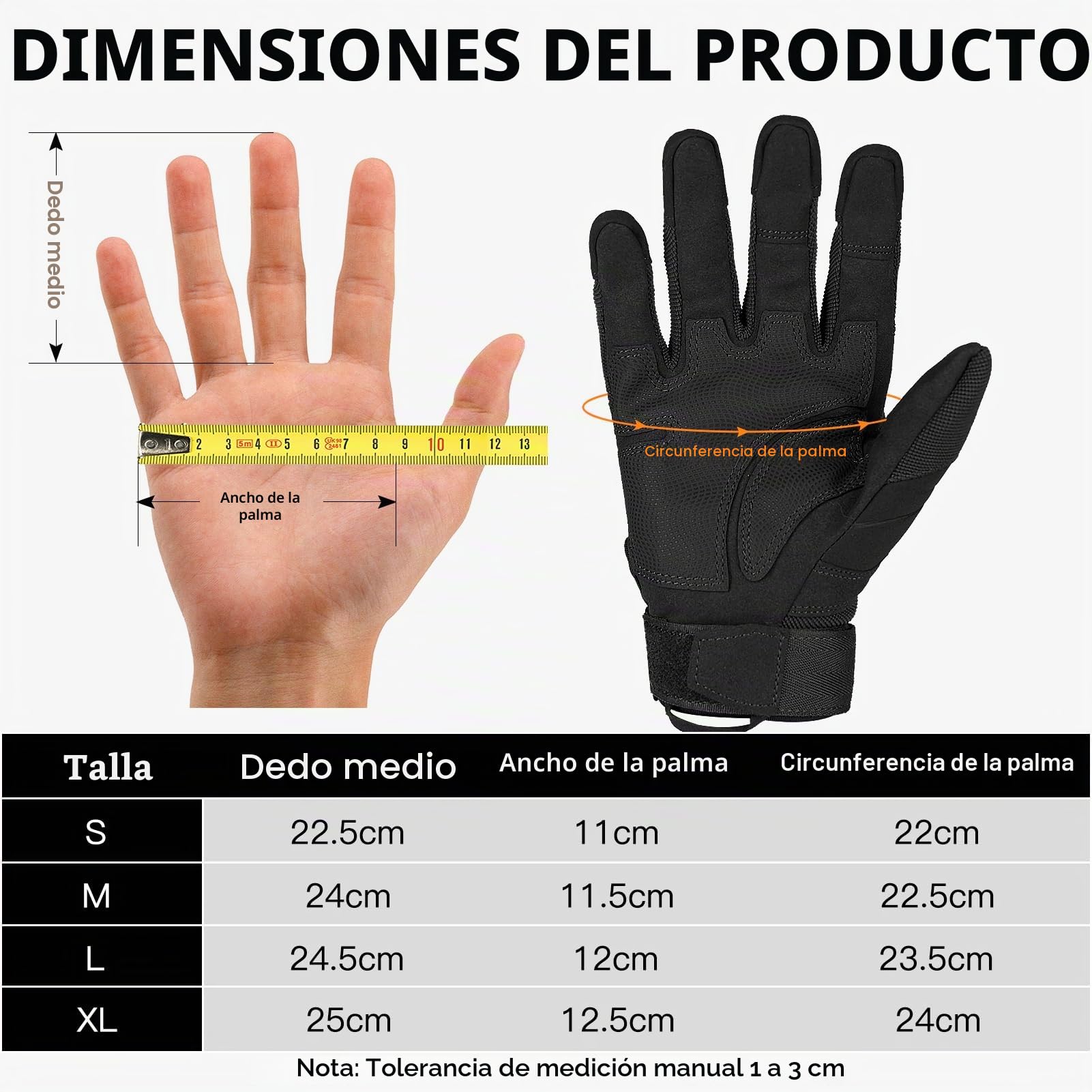 FREE SOLDIER Guantes Moto Verano Hombre Tacticos Militares Combate Deportes Aire Libre Escalada Ciclismo MTB Airsoft Paintball Senderismo Trabajo