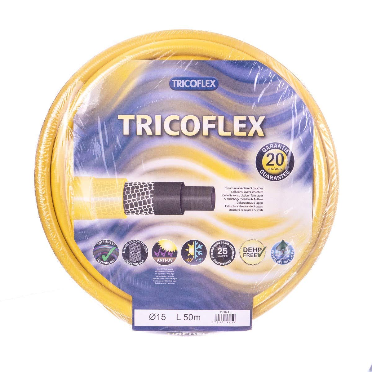 Manguera Tricoflex 15Ø - 50 m