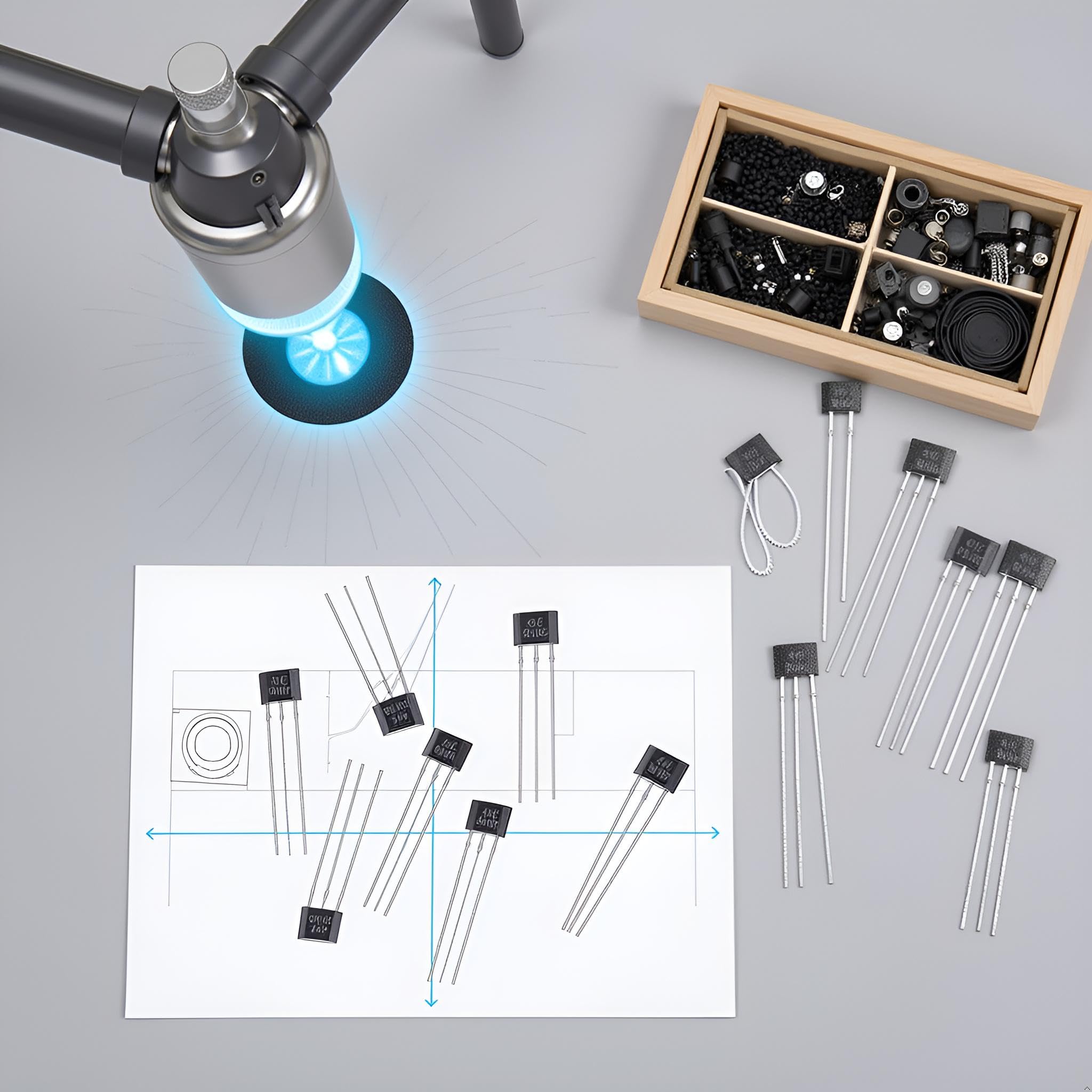Hall Effect Free Shipping 10PCS/LOT 49E OH49E SS49E Linear Hall Switch ...