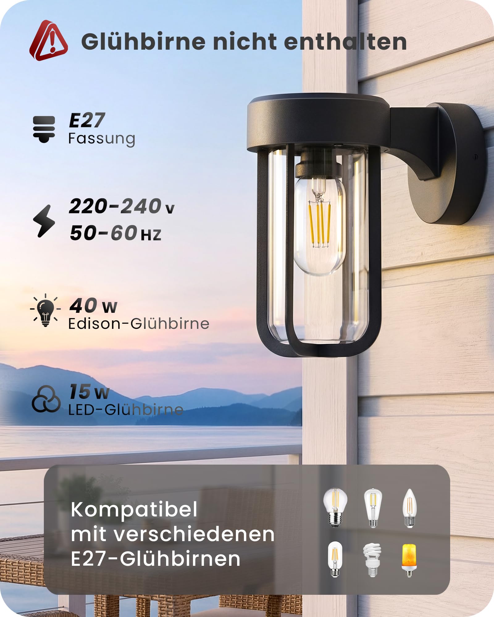 lampada da parete ZB14HBD05