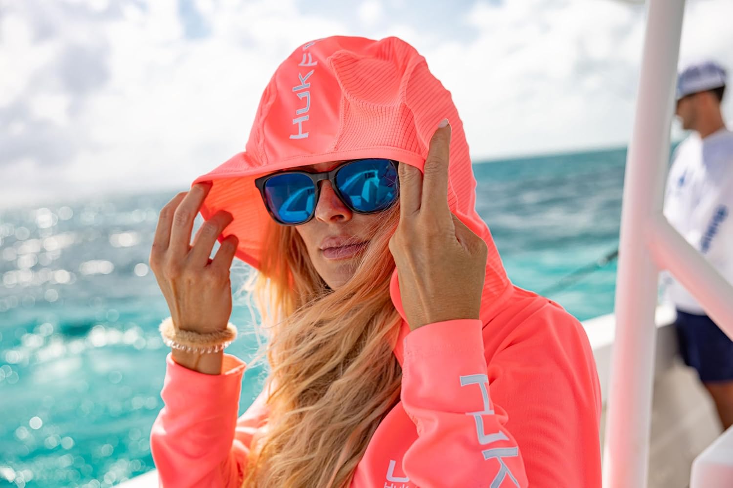 HUK - Women's Icon Hoodie, Fishing Shirt with Sun Protection for Women - Image 4