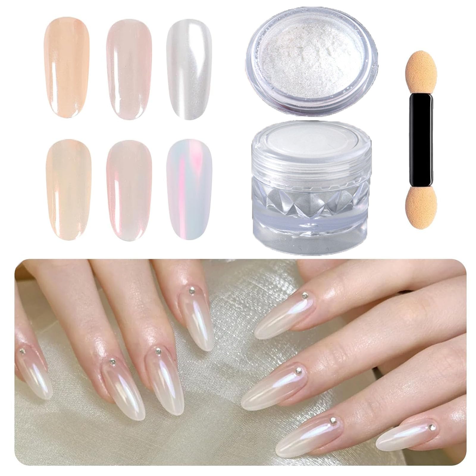 ネイルパウダー 楽天市場】shining mirror powder[パウダータイプ ミラーパウダー 全4