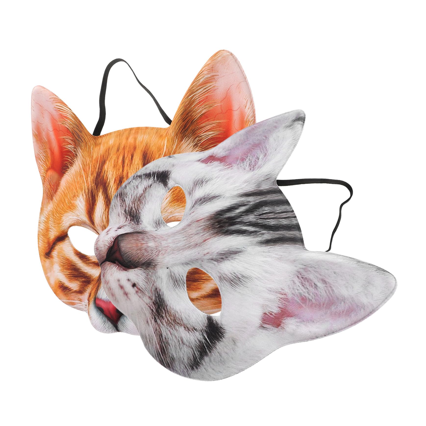 Cabilock 6 Pcs Maschera Di Halloween Maschera A Tema Di Halloween Decorativa Disegno Animale Del Partito Di Animale Decorazione