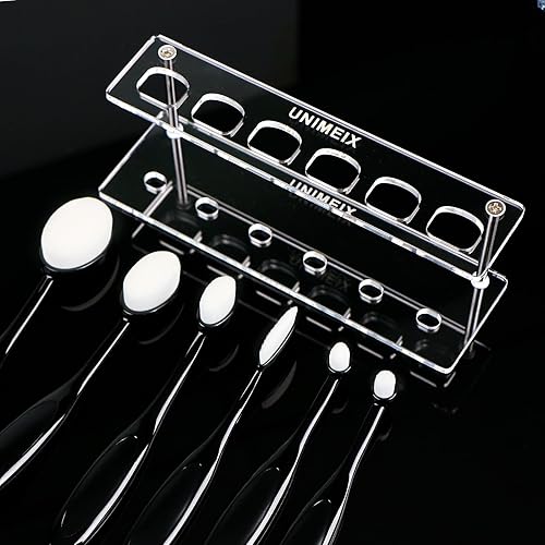 Miniatura 6 de UNIMEIX Paquete de 6 pinceles de mezcla para hacer tarjetas, manualidades de tinta, juego de pinceles para mezclar herramientas, papel artesanal,