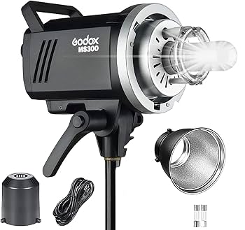 Amazon | GODOX MS300 スタジオフラッシュ 300W、2.4G