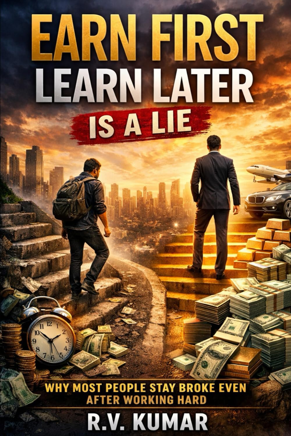 Earn First Learn Later Is A Lie: Why most people stay broke even after working hard