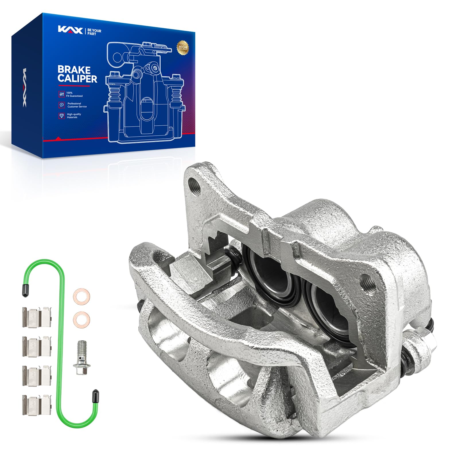 KAX 18B5027AS Brake Caliper Compatible with Mazda CX-9 2007 2008 2009 2010 2011 2012 2013 2014 2015, Front Right Disc Brake Caliper