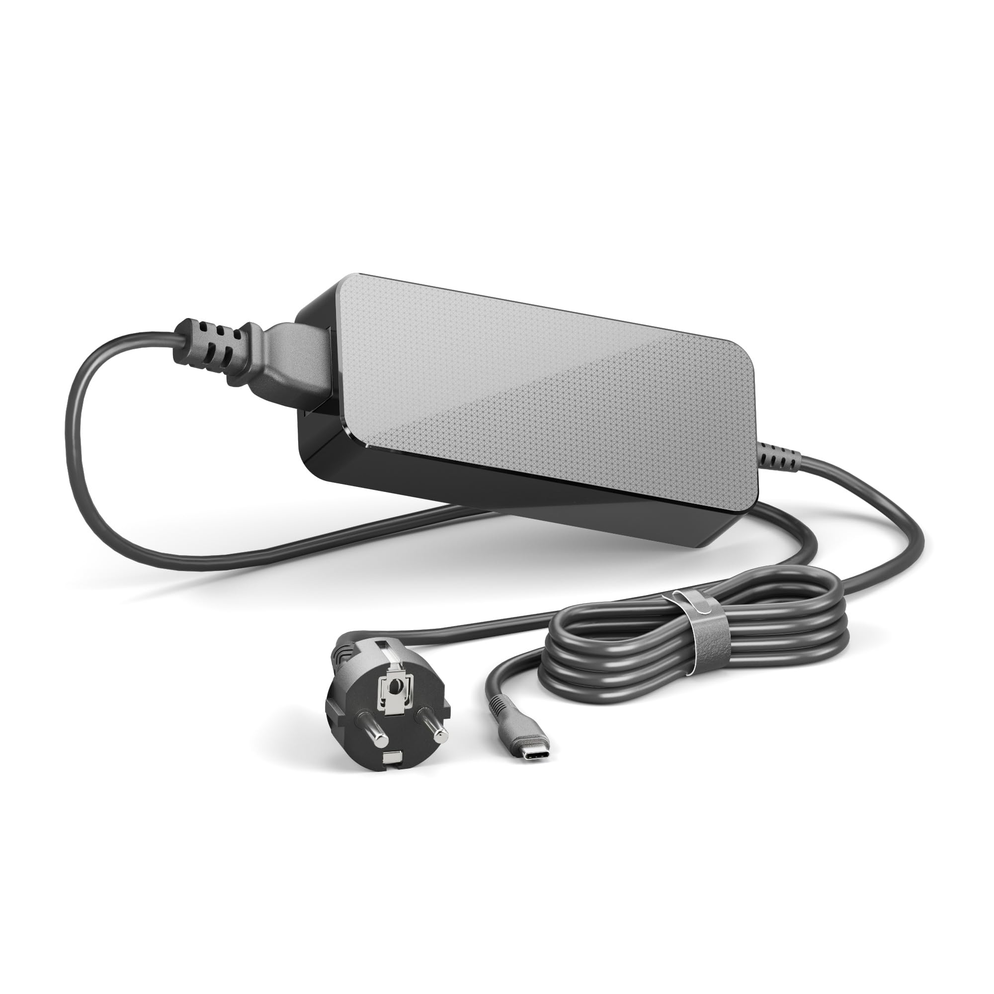 Vuelogic USB-C Power Supply 100W, Cargador rápido PD, tecnología GAN, Cargador para portátil y Dispositivos móviles, Negro