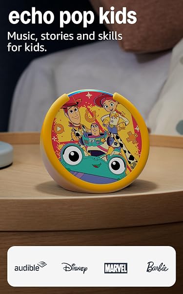 Toy Story 5 Echo Pop Kids (Newest Model), Enjoy Age-appropriate Audiobooks…