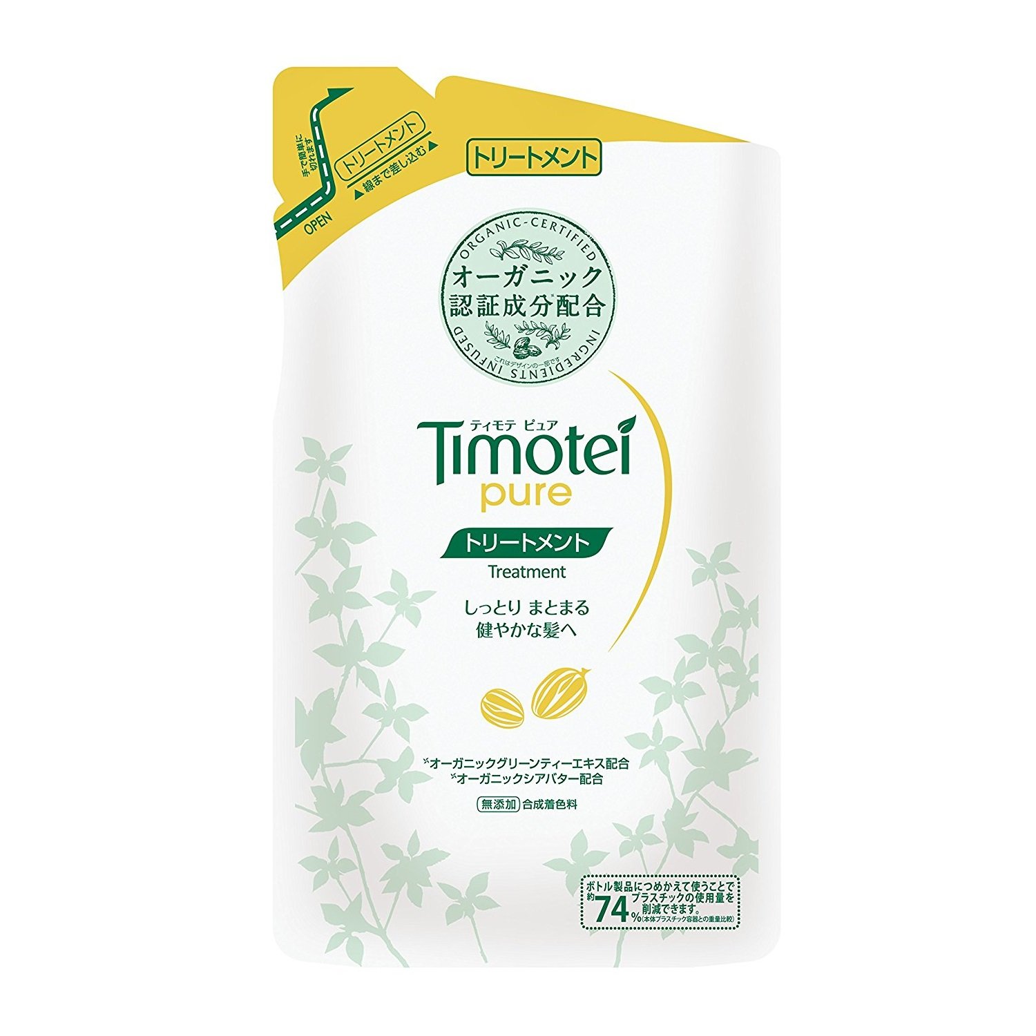 Amazon | ティモテ ピュア トリートメント つめかえ用 385g | Timotei