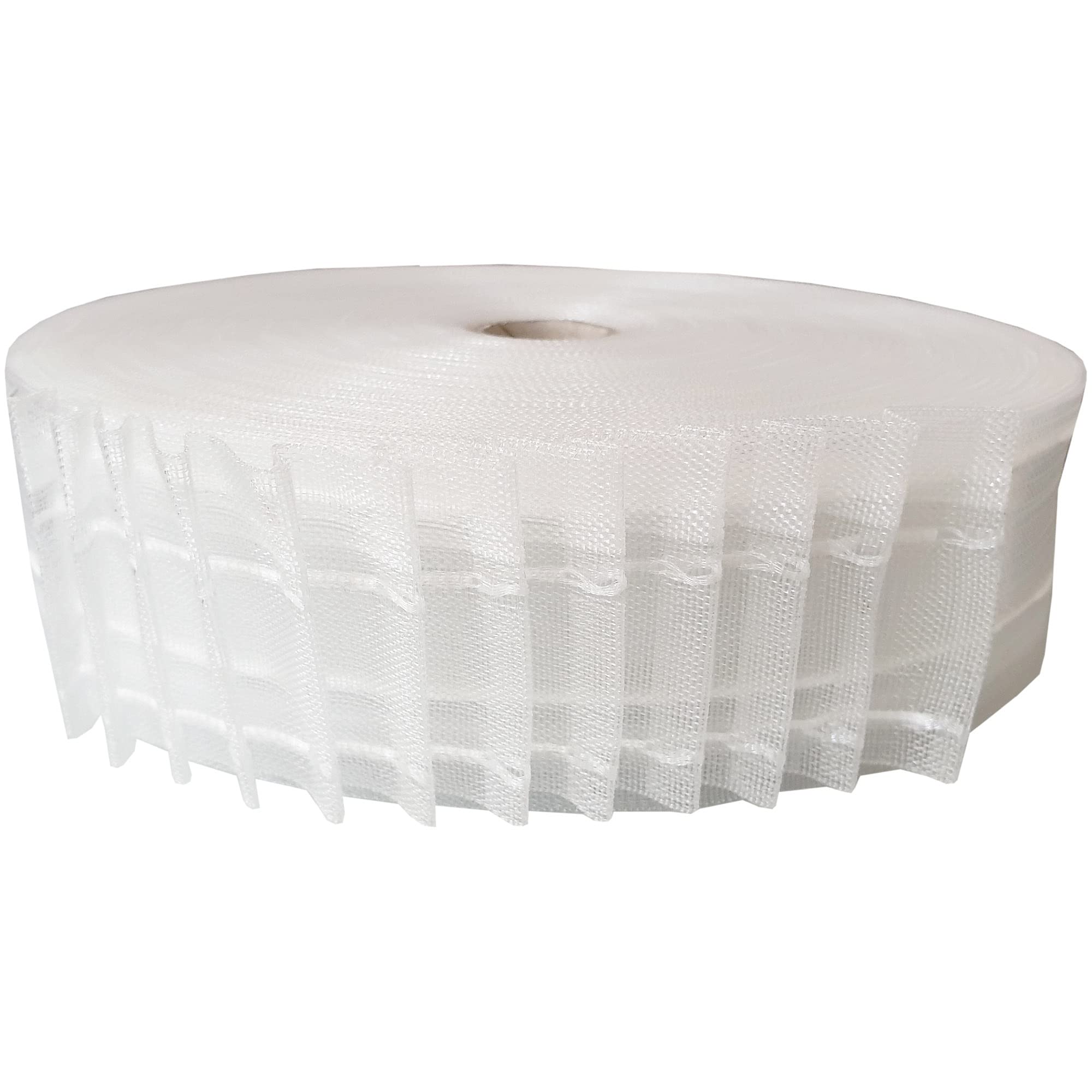 Bestlivings Cinta transparente de 50 mm (longitud: 5 m – 50 m), cinta de cortina 1:2 para coser telas, cortinas y cortinas, cinta plisada