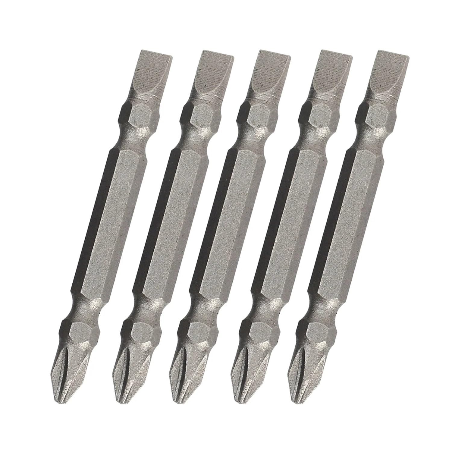 10Pcs 65mm S2 Double Head Magnetic Screwdriver Bits