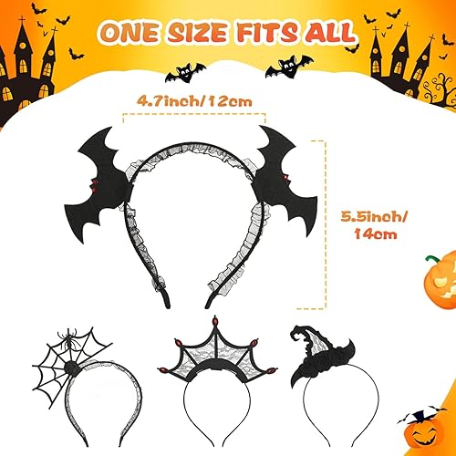 Miniatura 6 de MoKo Christmas Headbands for Women, Cute Headband Accessories with Different Designs for Kids Adults, Costume Party