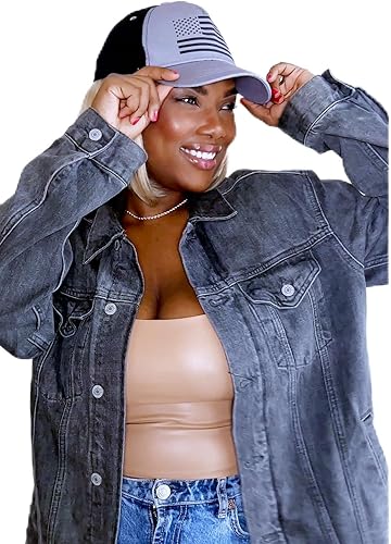 AynnQueen Pelucas de gorra de béisbol con bandera estadounidense con extensiones de pelo corto estilo Bob para mujer