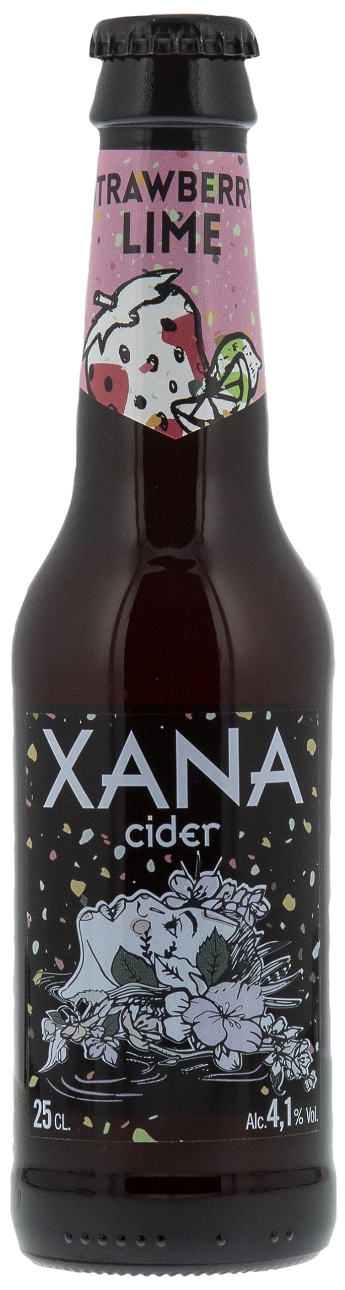 XANA CIDER FRESA & LIMA 12 botellines 25cl