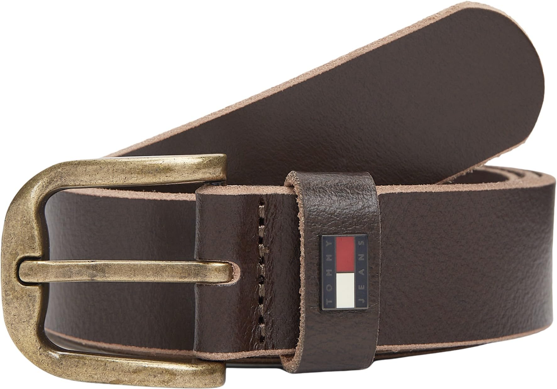 Tommy Jeans Men's TJM Otis Buckle 3.5 AM0AM14462 Other Belts, Brown (Coffee Bean), 95