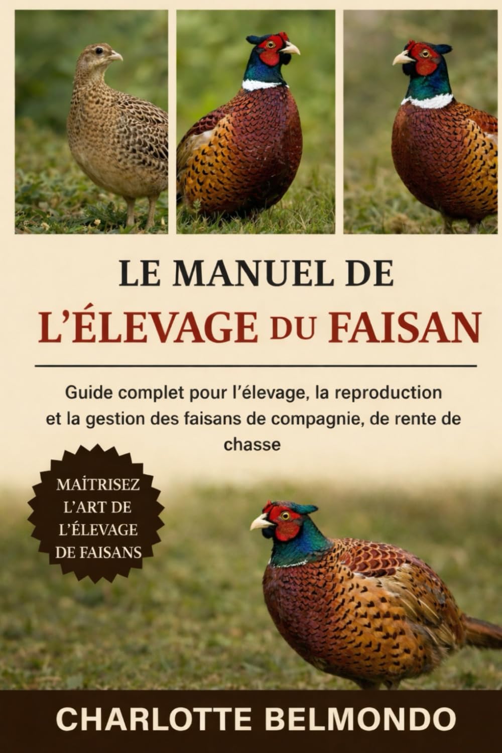 LE MANUEL DE L'ÉLEVAGE DU FAISAN: Guide complet pour l'élevage, la reproduction et la gestion des faisans de compagnie, de rente et de chasse