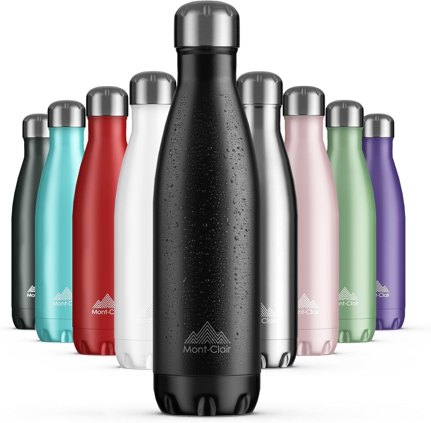 Stainless Steel Water Bottle — Vacuum Insulated