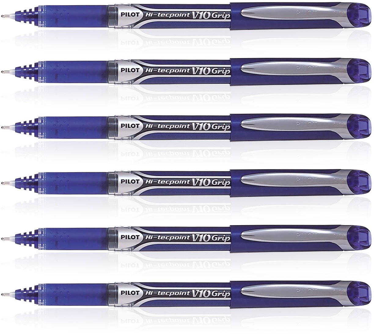 See full amazon price history chart for Pilot 019588 Hi-TecPoint V10 Grip Pen (Blue - Pack of 6) Pilot 019588 Hi-TecPoint V10 Grip Pen (Blue - Pack of 6) (B07B6L6FP8) Amazon Price History, Amazon Price Tracker