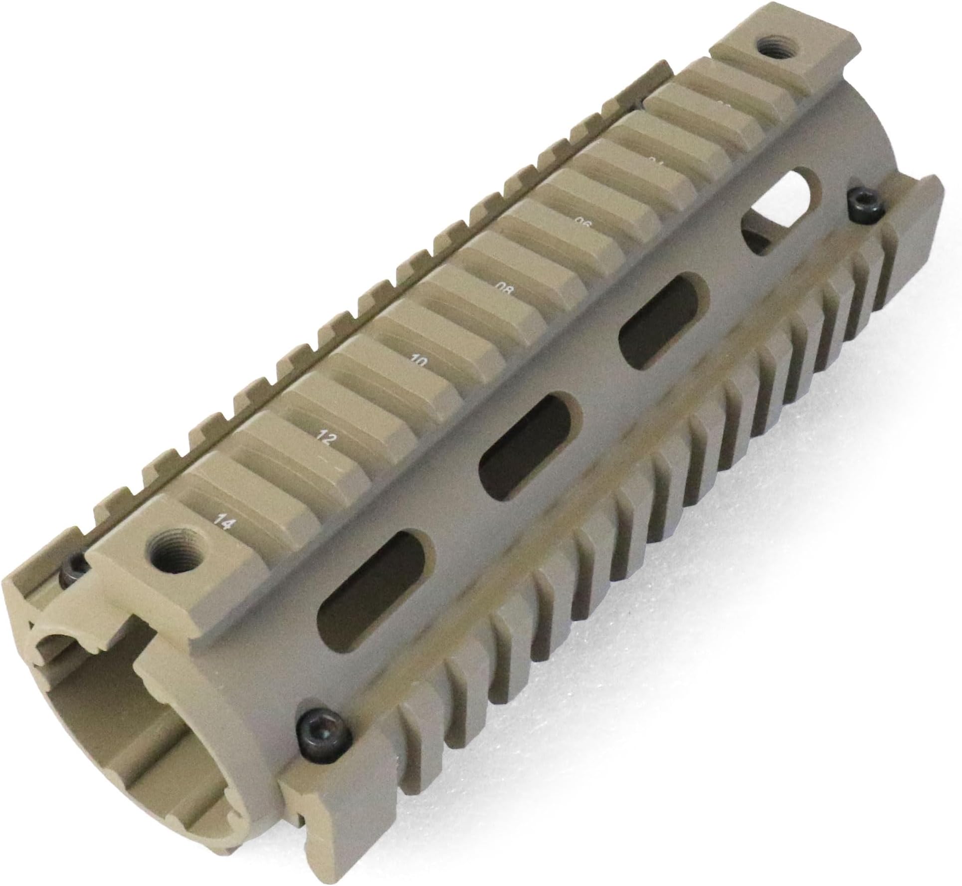 Easy installation to professional model quad rail system Picatinny Rail RIS Hand guard AR-15/M4 etc. can be mounted (the next generation support) DE (japan import)