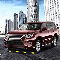 Vista 6 de ZONETECH Tope de Estacionamiento de Goma Grande y Resistente 72" Tope de Rueda para Garaje Automotriz de Calidad Premium Grado Profesional