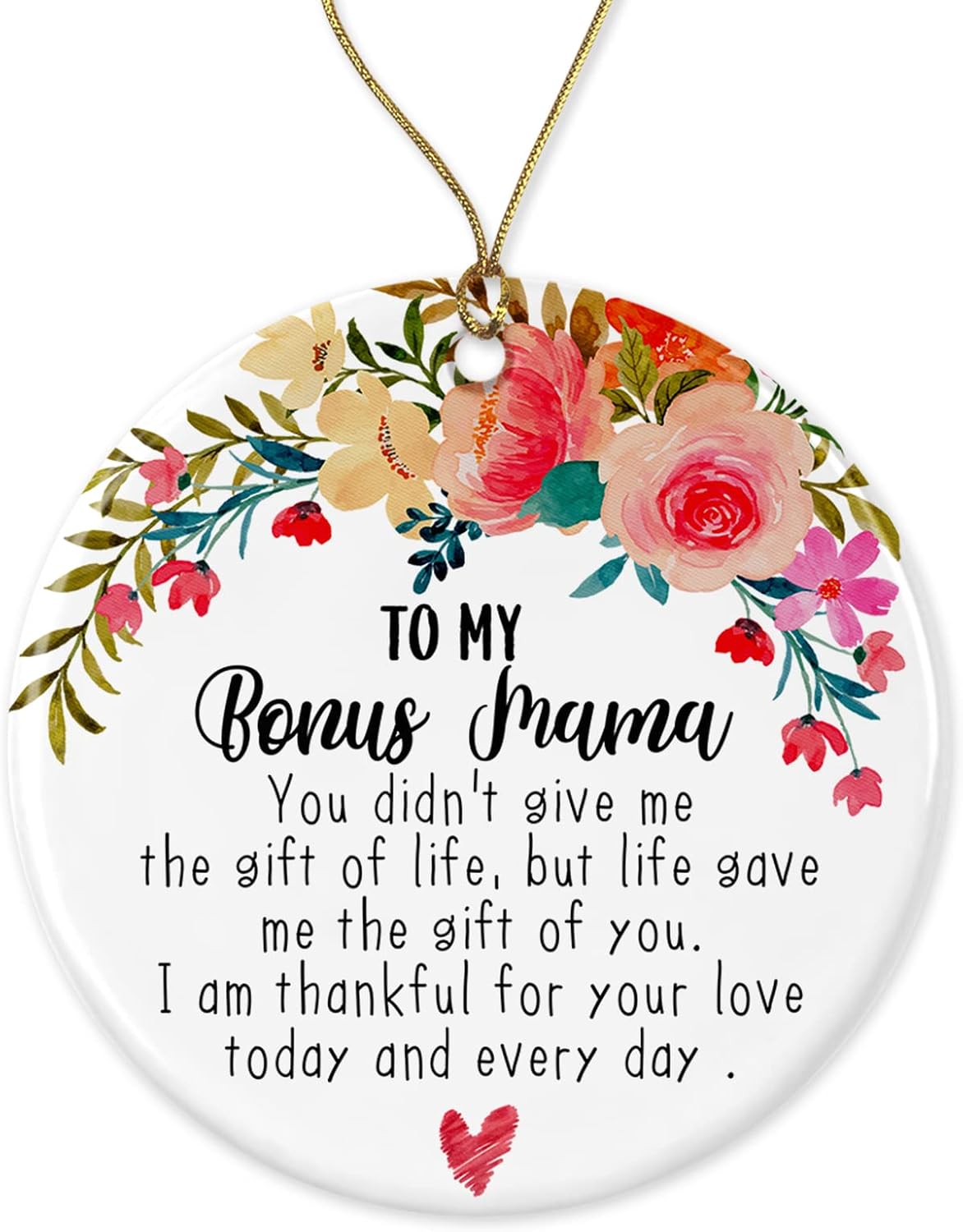 OystersPearl to My Bonus Mama Christmas Ornaments Xmas