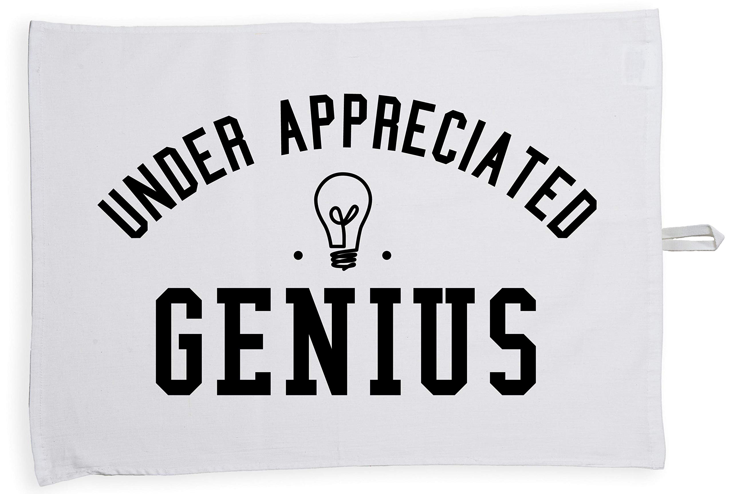 Hippowarehouseunder appreciated genius Tea Towel Eco Printed Dish Cloth Kitchen accessory 50cmx70cm 100% Cotton