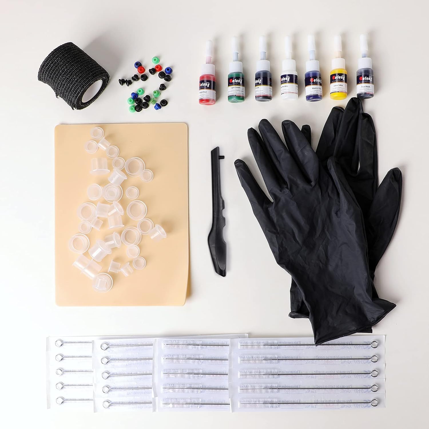 Solong Tattoo Complete Microblading Kit - Precision Tools for Professional Artists Black, blackone, GK803TI302-1-UK - Image 3